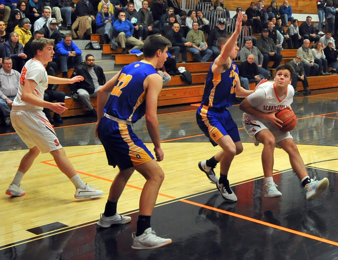 Boys basketball: Queensbury at Schuylerville